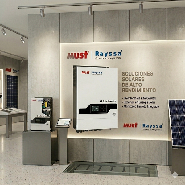 Inversor off grid hibrido 8000w 48v Must Rayssa alta eficiencia bms wifi paralelo