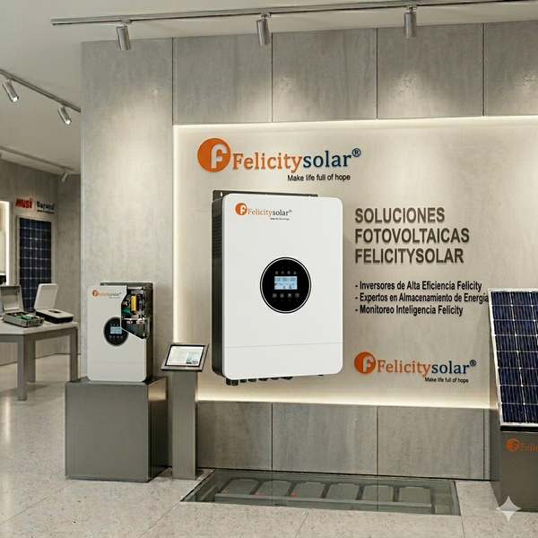 Inversor 4000w 24v off grid hibrido alta eficiencia felicity bms