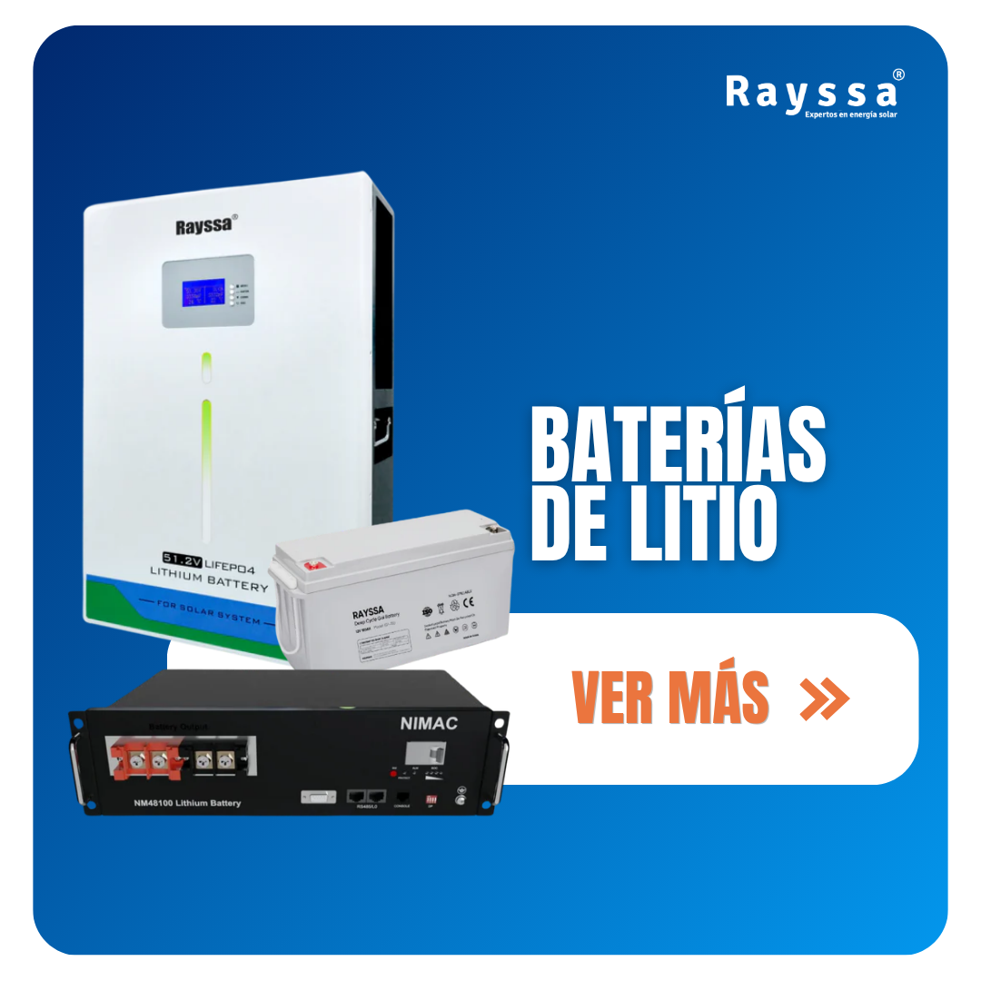 Baterías de Litio Solares