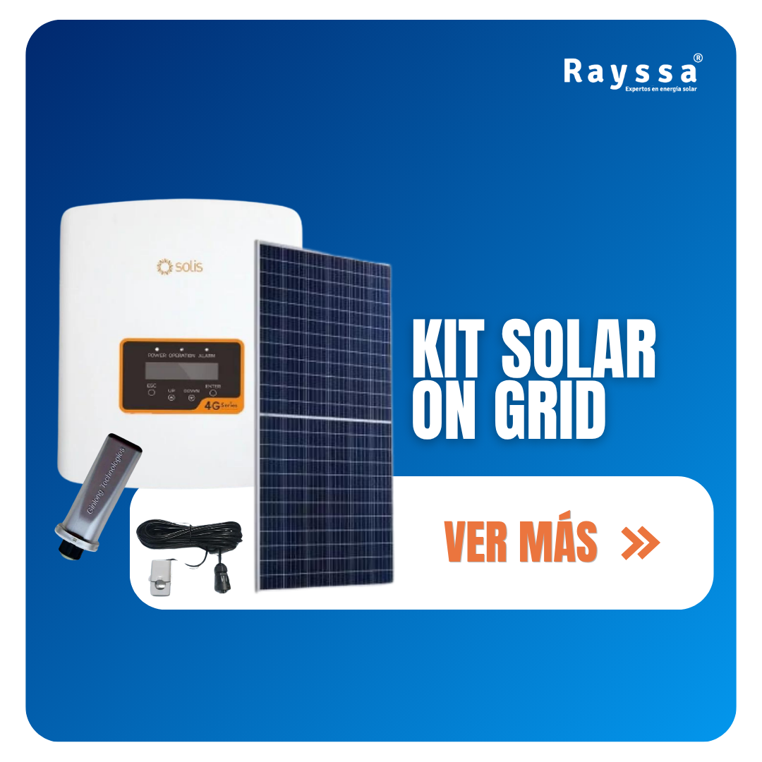 Kit energía solar on grid
