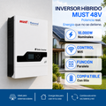 Inversor off grid hibrido 10000w 48v Must alta eficiencia bms wifi paralelo