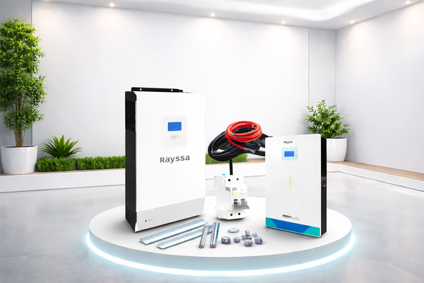 Sistema de respaldo litio base 3000w 24v para 220v