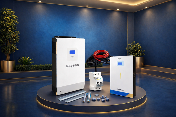 Sistema de respaldo litio base 8000w 48v para 220v