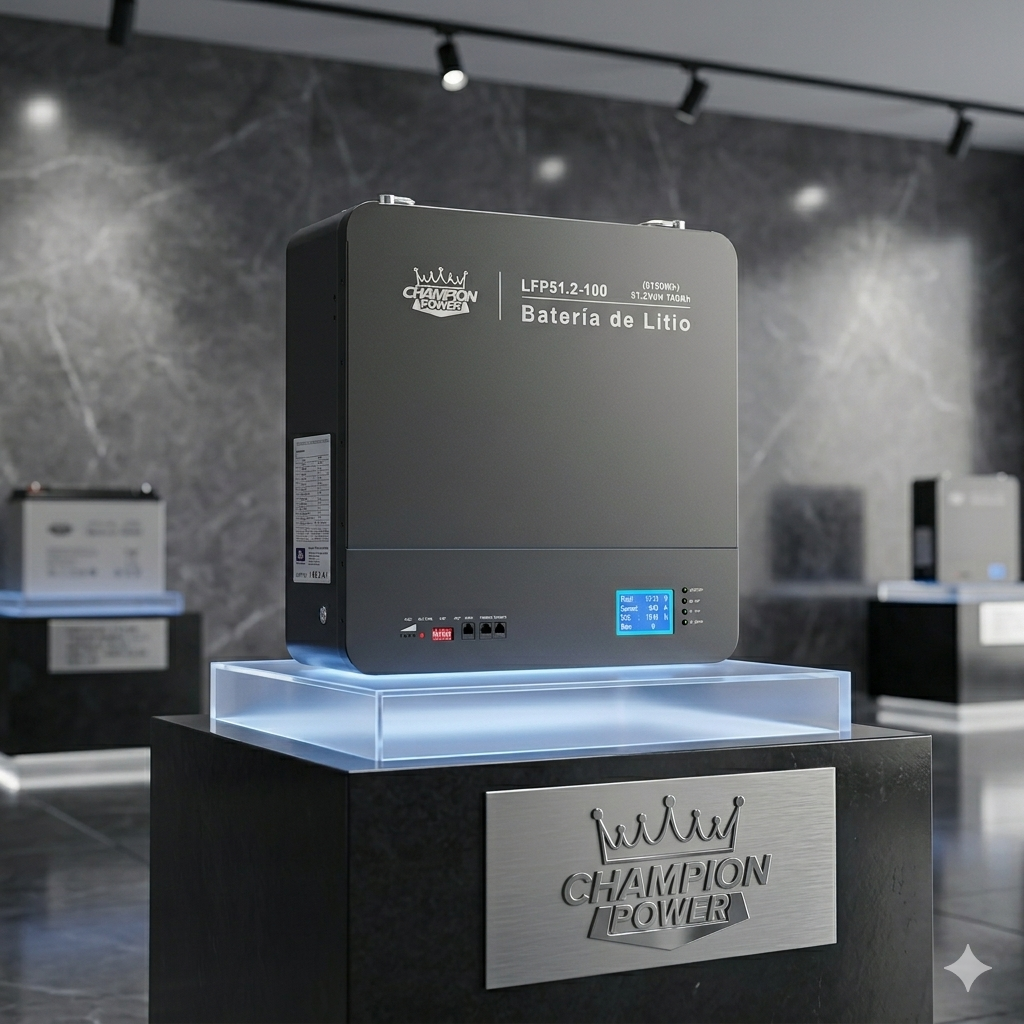 Batería de litio Champion 2.56kw 24v 100 ah