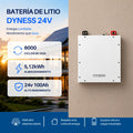 Batería de litio dyness muro 5.12kw 100a