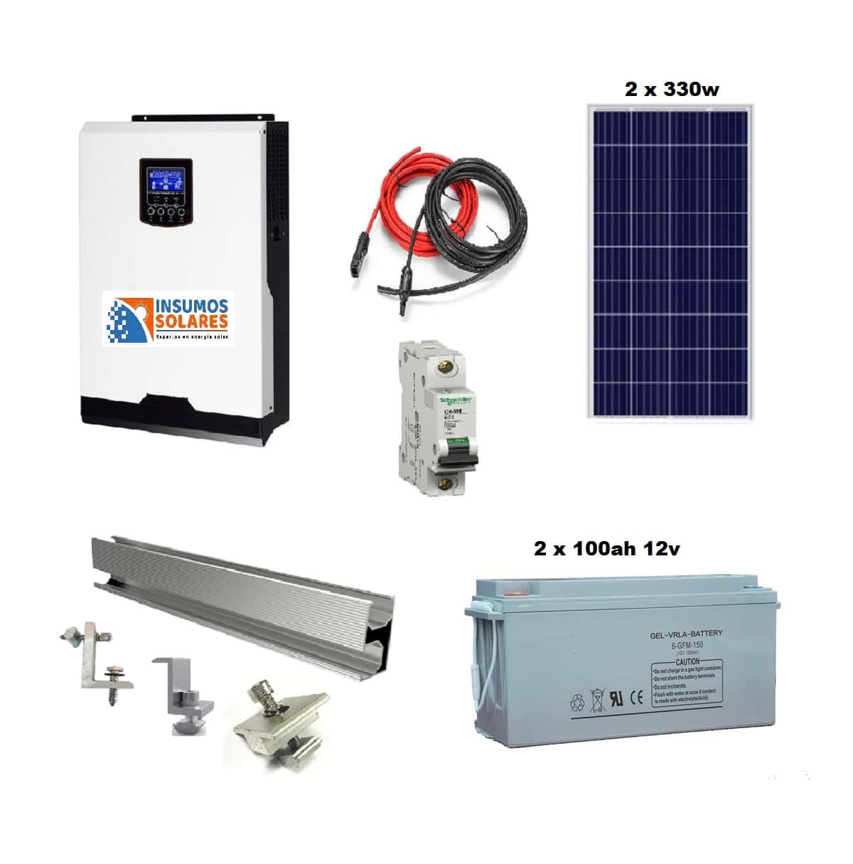 ¿Cómo funcionan las baterías solares en el sistema fotovoltaico?