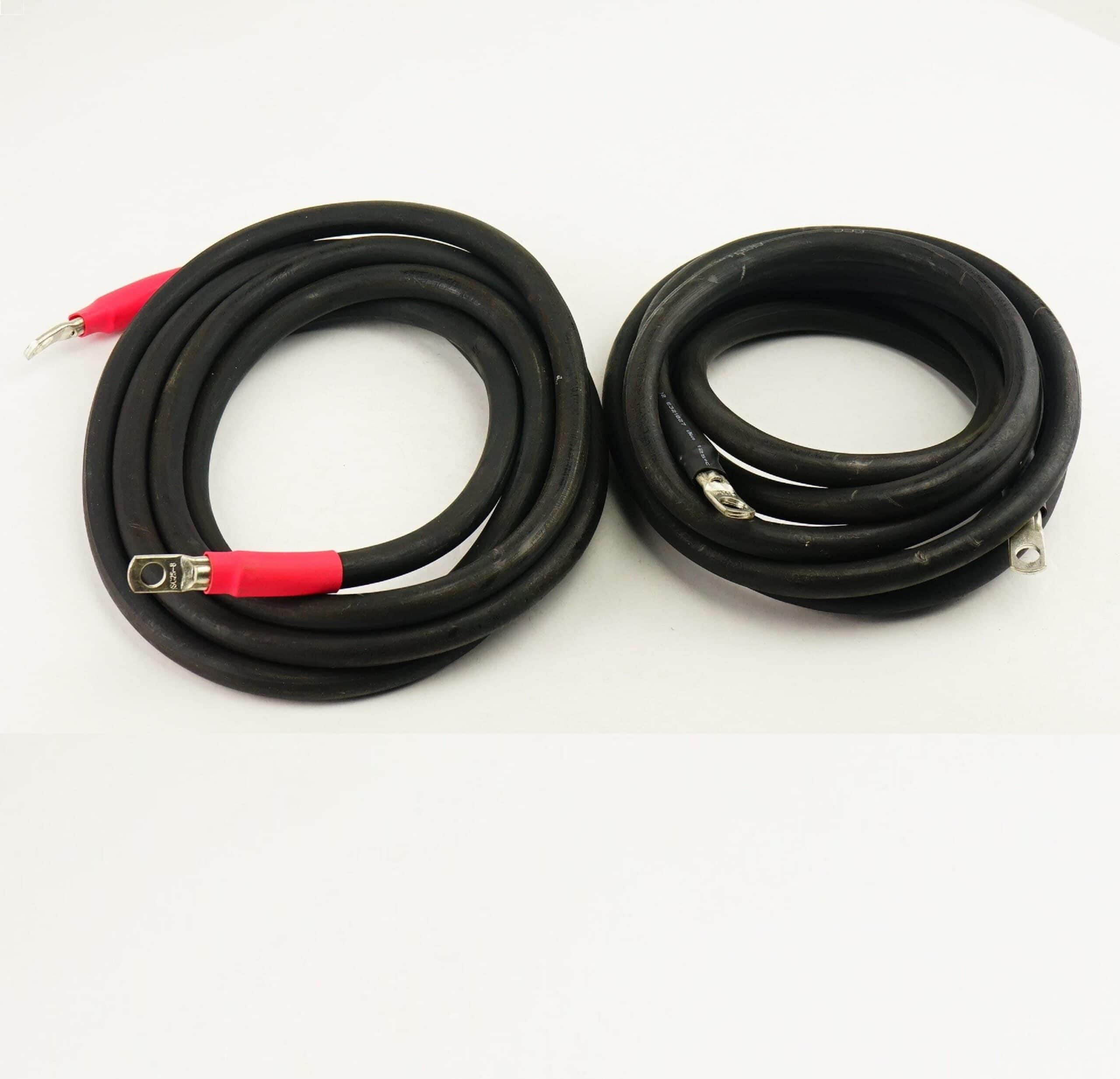 juego cable inversor a baterias 16m2 1,5mts (2 vias)