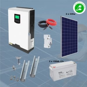 kit solar 3 2000w