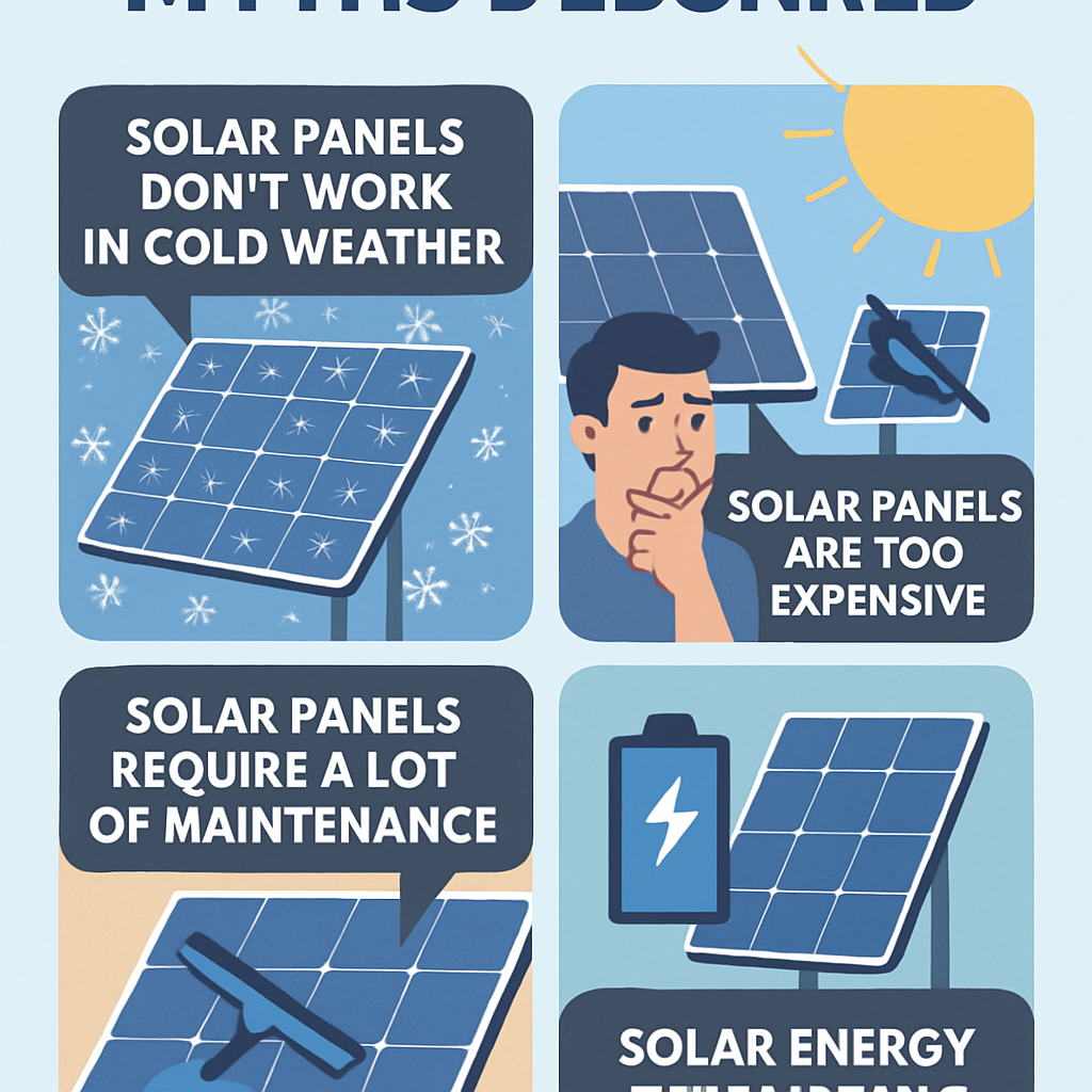 Mitos comunes sobre la energía solar que debes dejar de creer